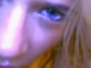 Blonde vids tanlined body infront of webcam mov