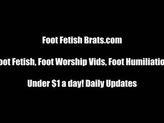We are Going to Have a Night Full of Foot Worship: x rated clip 5e