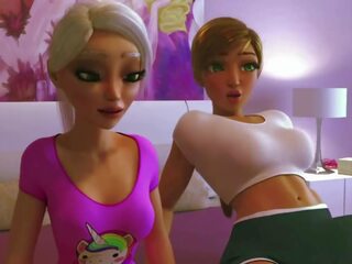 Futa seductor 3d sexo vídeo animación (eng voices)